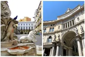 מה נחשב מרכז העיר של נאפולי והיכן מומלץ לקחת מלון באיזור?