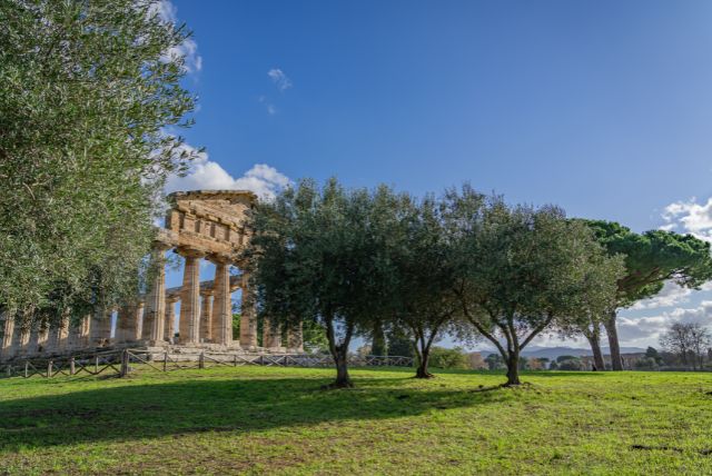 Paestum מנאפולי - מקדשים יווניים בדרום איטליה